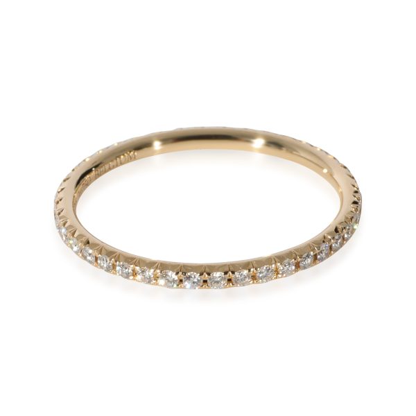 Tiffany Co Tiffany Co Diamond Metro Eternity Band in 18k Yellow Gold 02 CTW