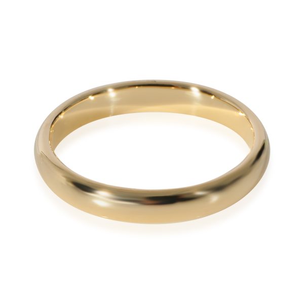 128257 bv Tiffany Co Tiffany Forever Wedding Band in 18k Yellow Gold