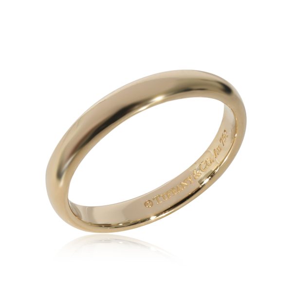 128257 pv Tiffany Co Tiffany Forever Wedding Band in 18k Yellow Gold