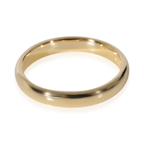 128257 sv Tiffany Co Tiffany Forever Wedding Band in 18k Yellow Gold