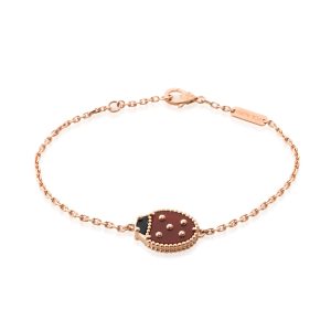 Van Cleef Arpels Lucky Spring Bracelet in 18k Rose Gold BVLGARI Bzero1 Ring in 18k Yellow Gold