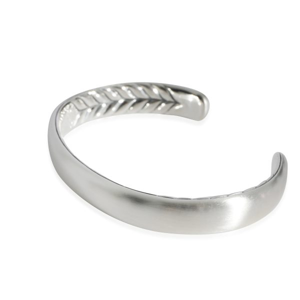 128369 sv David Yurman Streamline Cuff in Sterling Silver