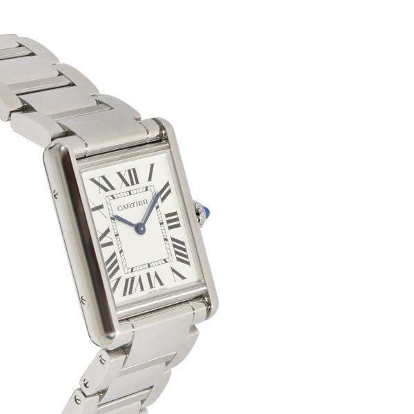 128404 rv 99e6ab6e 7187 4a9d 8c66 e916efb323a2 Cartier Tank Must WSTA0052 Unisex Watch in Stainless Steel