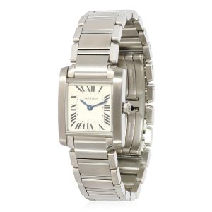 Cartier Tank Francaise W51008Q3 Womens Watch in Stainless Steel Cart