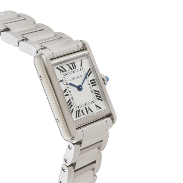 128409 rv Cartier Tank WSTA0051 Womens Watch in Stainless Steel