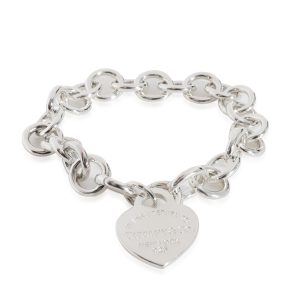 Tiffany Co Return To Tiffany Heart Tag Bracelet in Sterling Silver Louis Vuitton Keepall 45 Monogram Bag