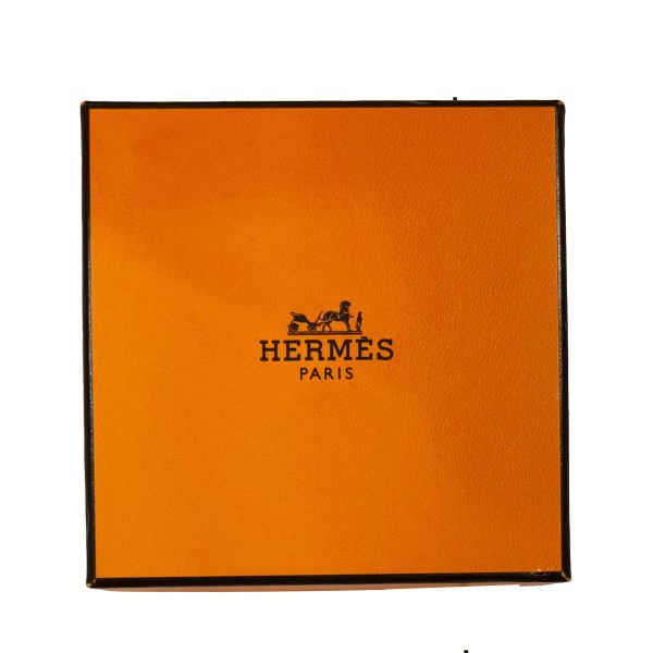 128492 box f476633d d850 4cc2 9eec fa706ab42bc2 Hermès Rivale Double Tour Bracelet In Brown Swift Calfskin