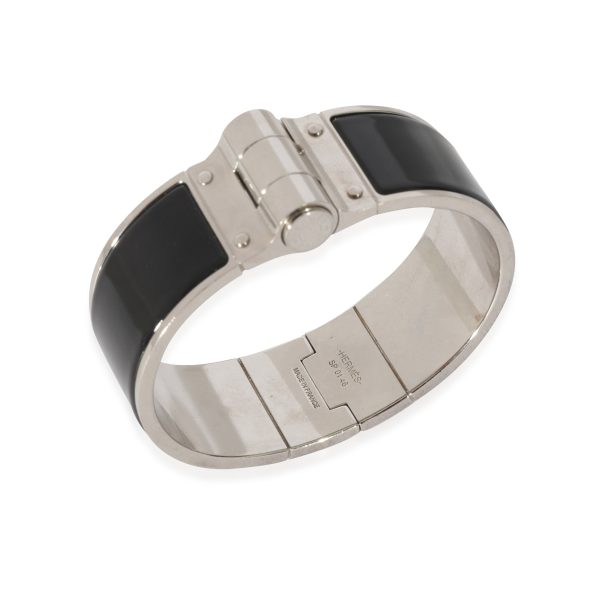 128494 bv Hermès Charniere 22 mm Bracelet In Noir