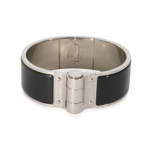 Hermès Charniere 22 mm Bracelet In Noir Cart