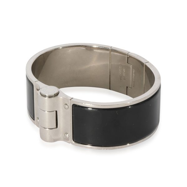 128494 sv Hermès Charniere 22 mm Bracelet In Noir