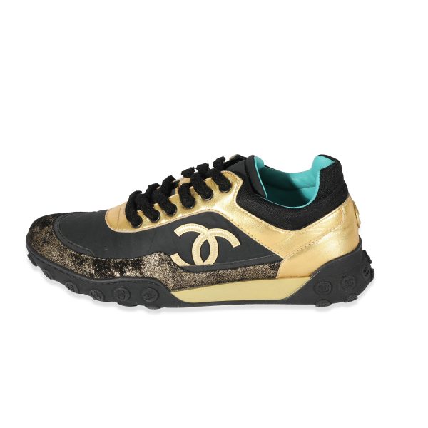 Chanel Wmns Low Top Sneaker Gold Chanel Wmns Low Top Sneaker Gold