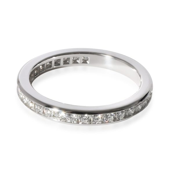 Rings Tiffany Co Channel Set Diamond Eternity Band in Platinum 056 CTW