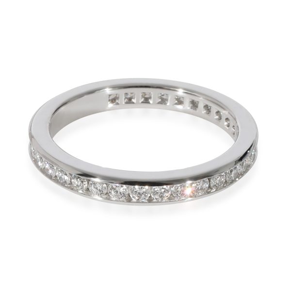 Eternity Band Platinum Tiffany Co Channel Set Diamond Eternity Band in Platinum 056 CTW