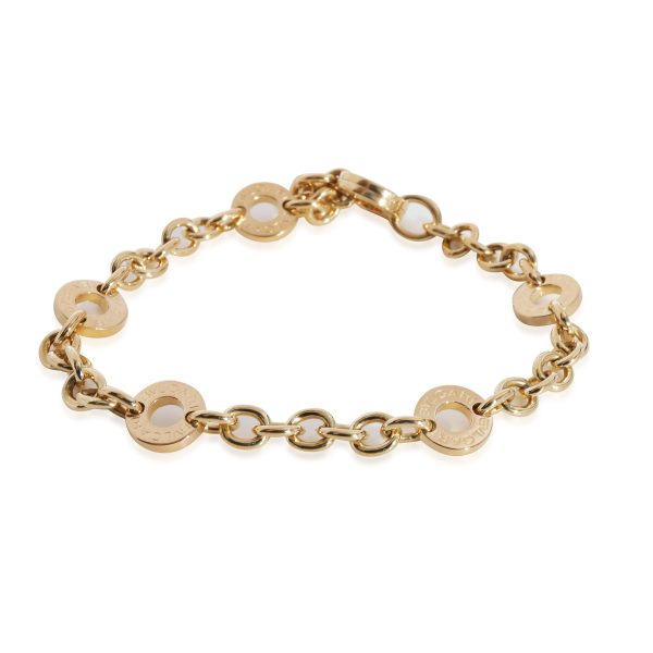 BVLGARI Bvlgari Six Station Oval Link Bracelet in 18K Yellow Gold BVLGARI Bvlgari Six Station Oval Link Bracelet in 18K Yellow Gold