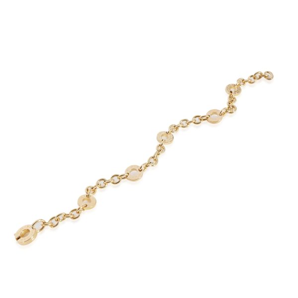 128531 pv BVLGARI Bvlgari Six Station Oval Link Bracelet in 18K Yellow Gold