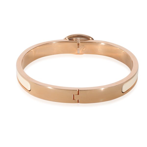 128577 bv 9df62cb4 9c3f 4645 9e5b 2b8740227fcb Hermes Mini Clic Chaine dAncre Bracelet In Creme