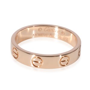 Cartier Love Wedding Band in 18k Rose Gold Cart