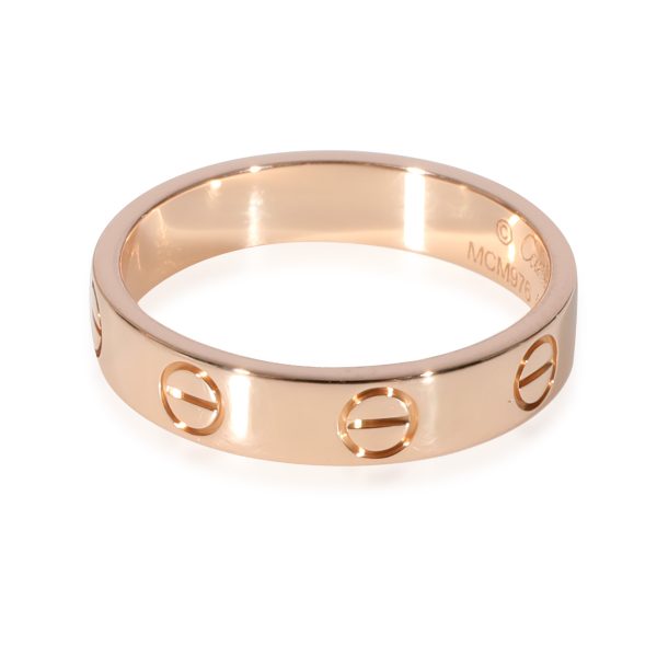 128679 sv 70305f9f 8698 44df 94b8 f3b5f8c6b0e9 Cartier Love Wedding Band in 18k Rose Gold