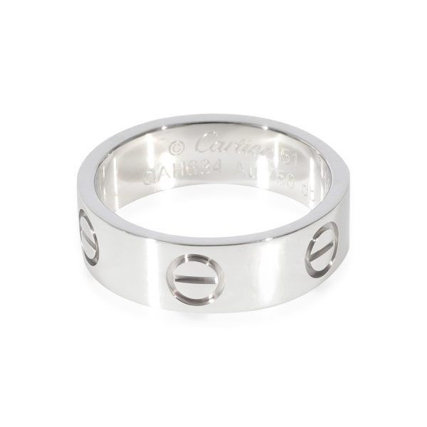 Cartier Love Ring in 18k White Gold Cartier Love Ring in 18k White Gold