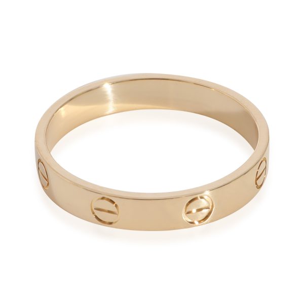 128804 pv Cartier LOVE Wedding Band in 18KT Yellow Gold