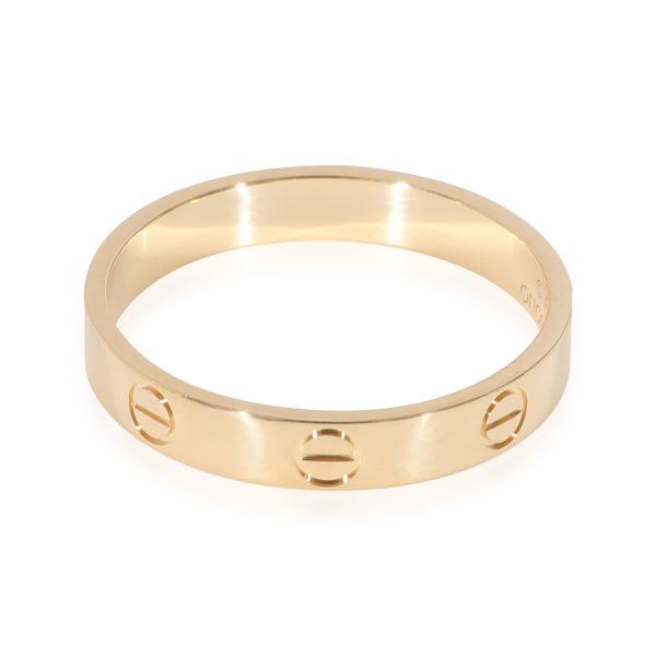 128804 sv Cartier LOVE Wedding Band in 18KT Yellow Gold