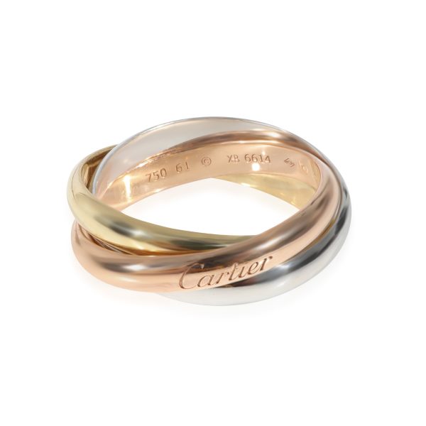 Cartier Trinity Ring in 18k 3 Tone Gold Cartier Trinity Ring in 18k 3 Tone Gold