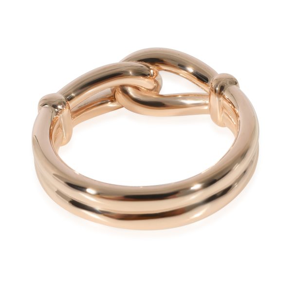 128829 pv Tiffany Co Paloma Picasso Knot Ring in 18k Rose Gold