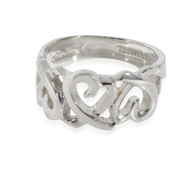 Tiffany Co Paloma Picasso Loving Heart Band in Sterling Silver Tiffany Co Paloma Picasso Loving Heart Band in Sterling Silver