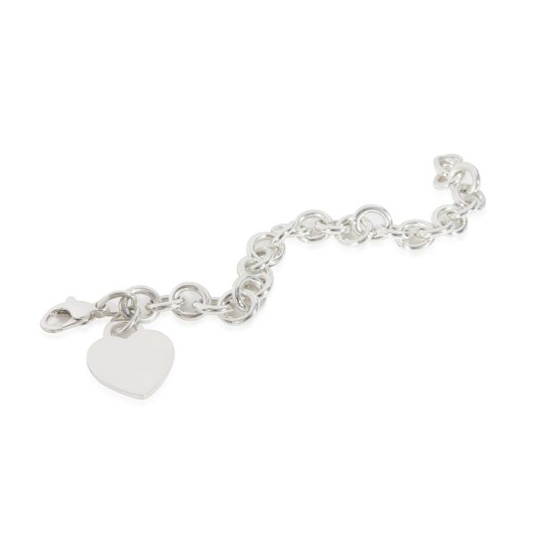 128974 pv Tiffany Heart Tag Bracelet in Sterling Silver