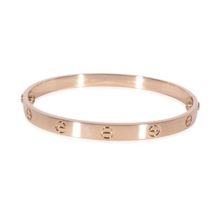 Cartier LOVE Bracelet in 18K 18K Rose Gold Chanel Coco Clip Flap Matelasse Bag Black