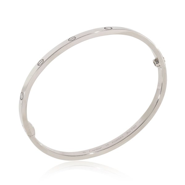 129269 pv Cartier Love Bracelet in 18K White Gold