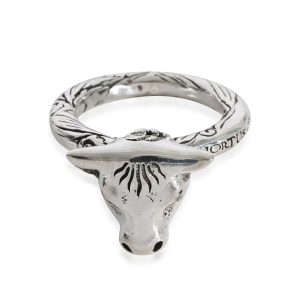 Gucci Anger Forest Bulls Head Ring in Sterling Silver Cart