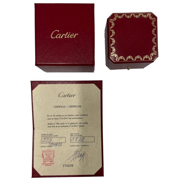 129314 box 10131d66 ca8f 4a89 affc 1f7d5c0d9215 Cartier Trinity Ring in 18k 3 Tone Gold Small Model