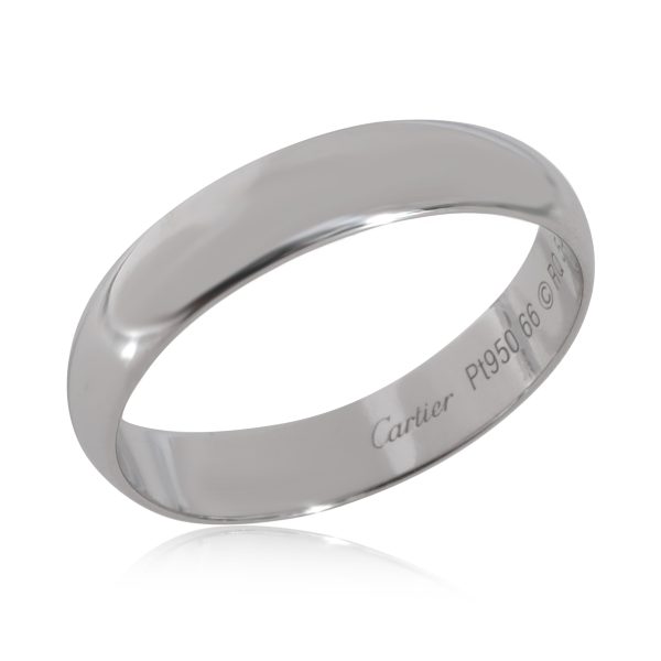 129342 pv 004f7aae 49b6 4759 bb9e 6572f3ea84d7 Cartier 1895 5mm Wedding Band in Platinum Size 66