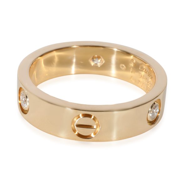 129372 bv Cartier Love Diamond Ring in 18k Yellow Gold 022 CTW