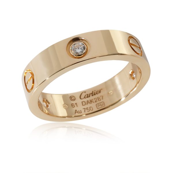 129372 pv Cartier Love Diamond Ring in 18k Yellow Gold 022 CTW