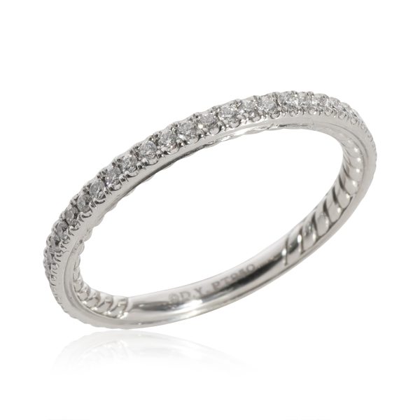 129452 pv 736a4a00 e6da 4a11 8e4a 3ef622ceedf3 David Yurman Eden Diamond Wedding Band in Platinum 043 CTW