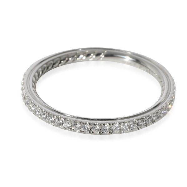 129452 sv dcc2dbe3 9fee 4ab7 b911 bfb7a683c62e David Yurman Eden Diamond Wedding Band in Platinum 043 CTW