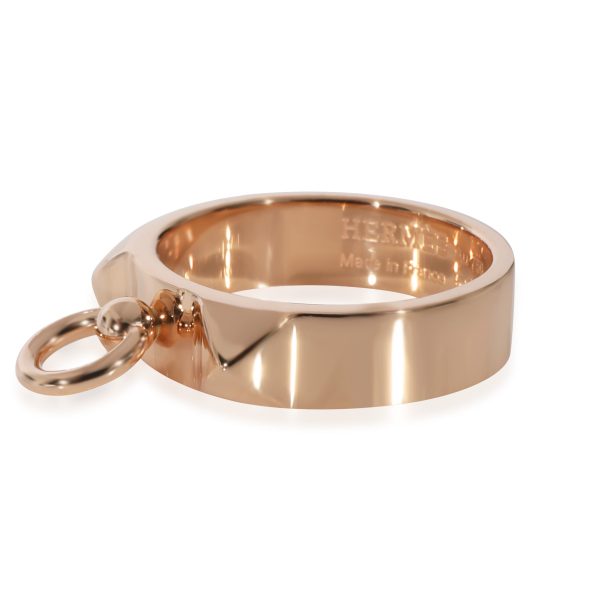 129633 sv Hermès Collier de Chien Ring Small Model in 18k Rose Gold