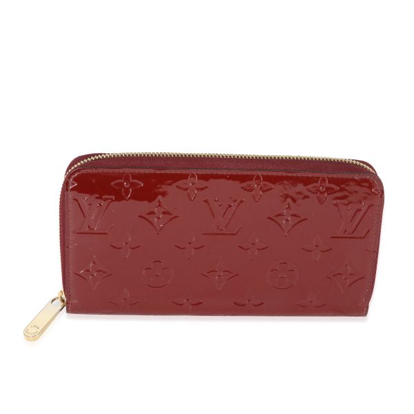 Louis Vuitton Rouge Fauviste Vernis Zippy Wallet Louis Vuitton Rouge Fauviste Vernis Zippy Wallet