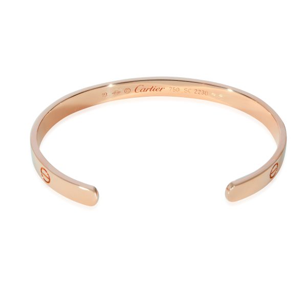 129697 bv Cartier Love Cuff Bracelet Rose Gold