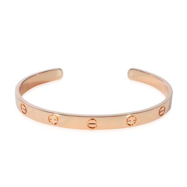 Cartier Love Cuff Bracelet Rose Gold Cartier Love Cuff Bracelet Rose Gold