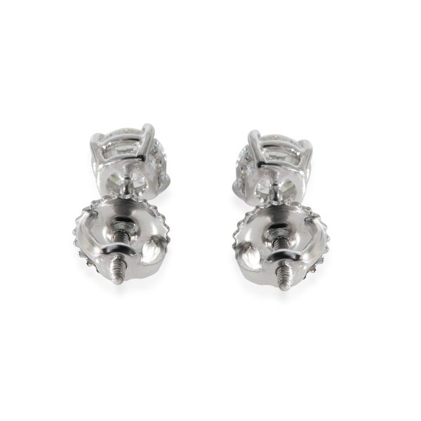 129720 bv 1db9202f 0171 4ff4 88be 1928f8df30da Diamond Stud Earrings in Platinum G VS1 063 CTW