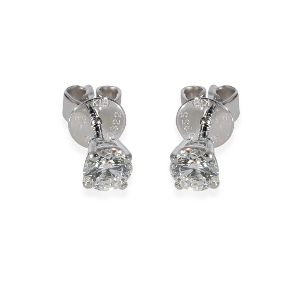 Diamond Stud Earrings in Platinum G VS1 063 CTW Diamond Stud Earrings in Platinum G VS1 063 CTW