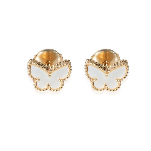 Van Cleef Arpels Sweet Alhambra Butterfly Earrings in 18k Yellow Gold Van Cleef Arpels Sweet Alhambra Butterfly Earrings in 18k Yellow Gold