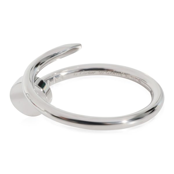 Small Model in 18K White Gold Cartier Juste Un Clou Ring Small Model in 18K White Gold