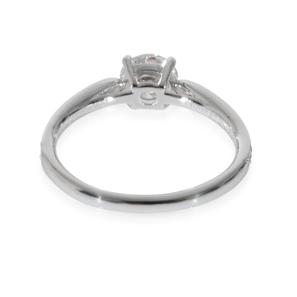 130018 bv Tiffany Co Harmony Diamond Engagement Ring in Platinum G VS1 077 CT