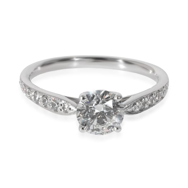 Tiffany Co Harmony Diamond Engagement Ring in Platinum G VS1 077 CT Tiffany Co Harmony Diamond Engagement Ring in Platinum G VS1 077 CT