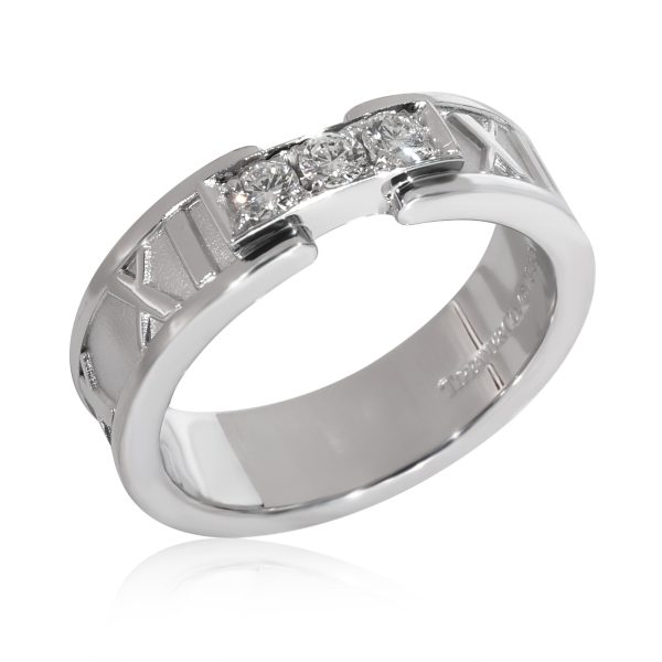 130256 pv 0c8672b1 a4df 4dff b0f3 0c47eaf2b5b0 Tiffany Co Atlas Diamond Ring in 18k White Gold 015 CTW