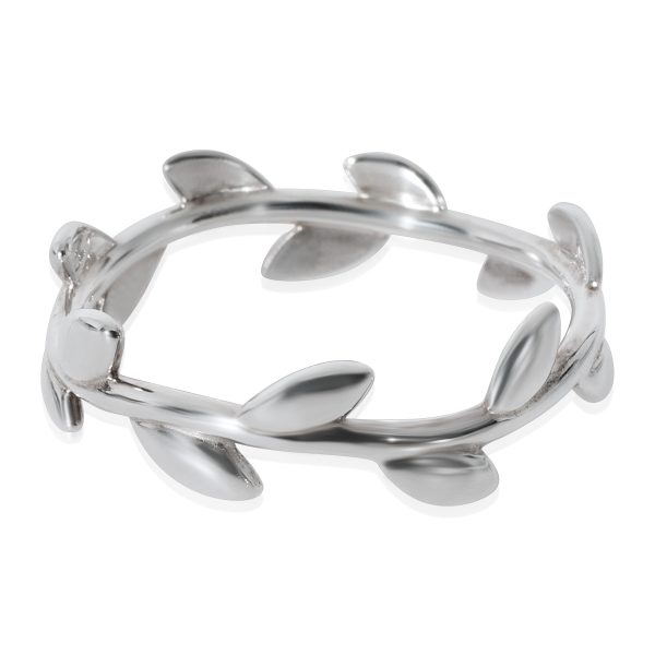 Tiffany Co Paloma Picasso Olive Leaf Ring in Sterling Silver Tiffany Co Paloma Picasso Olive Leaf Ring in Sterling Silver